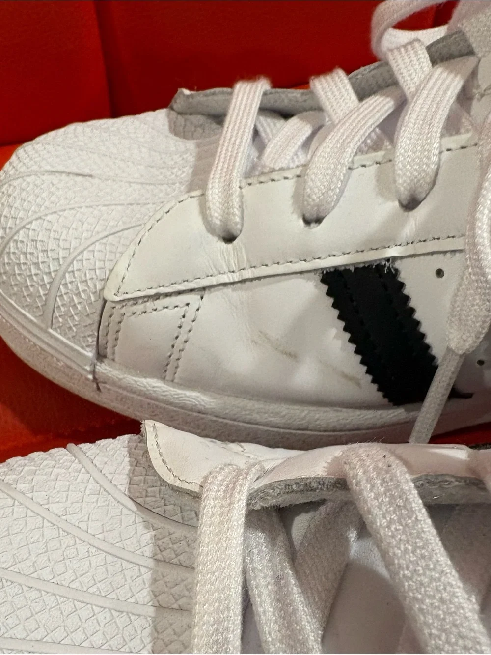 Adidas Superstar White Black Sneakers